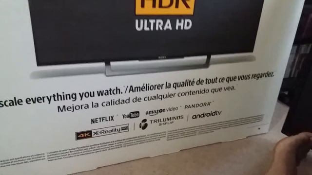 So I Finally Got My 4k Tv Sony Bravia X800d/talking About Project Scorpio