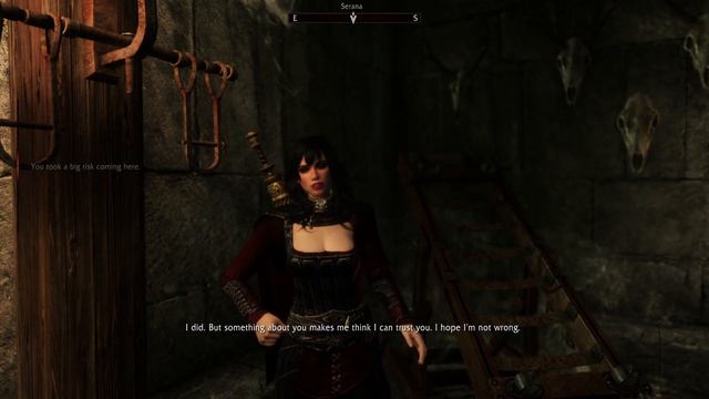 Skyrim -  Serana Dialogue Add-on - (SDA MOD) -  Playthrough - 7 (The Prophet)