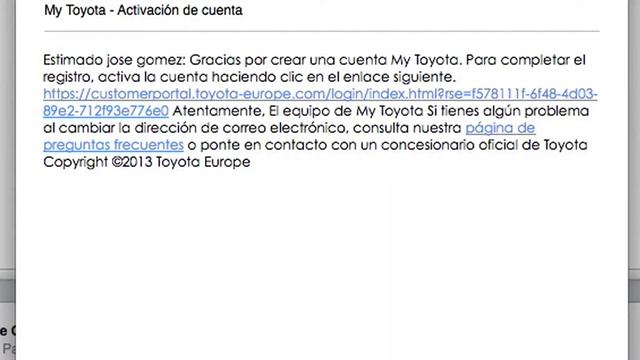 Toyota Touch2 - Cómo configurar una cuenta online