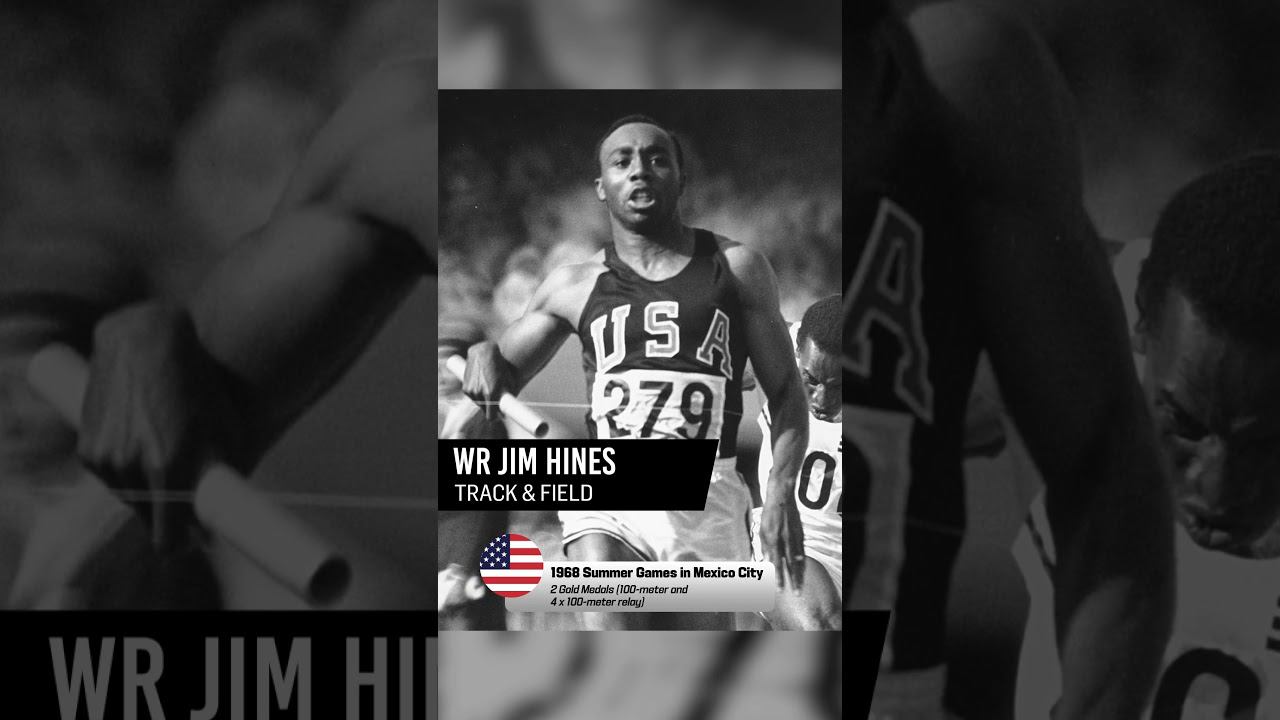 Olympians who Played in the NFL: WR Jim Hines (Track & Field)