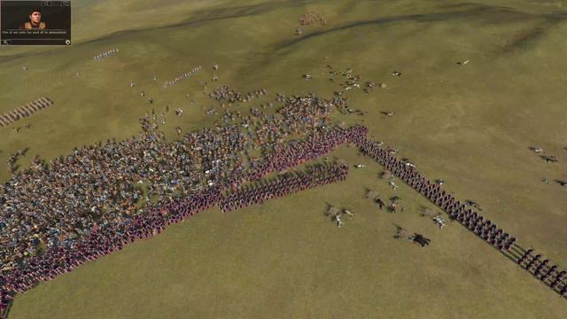 3.000 ROMANS vs 15.000 BARBARIANS - Total War ROME 2