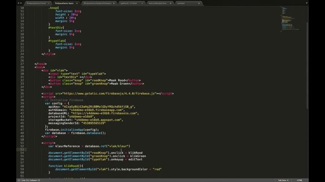 S4d - Google Firebase, realtime database: de basis