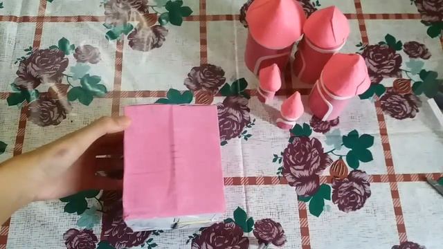 DIY || Princess Castle || Castle making with extra boxes & tissue roll ||