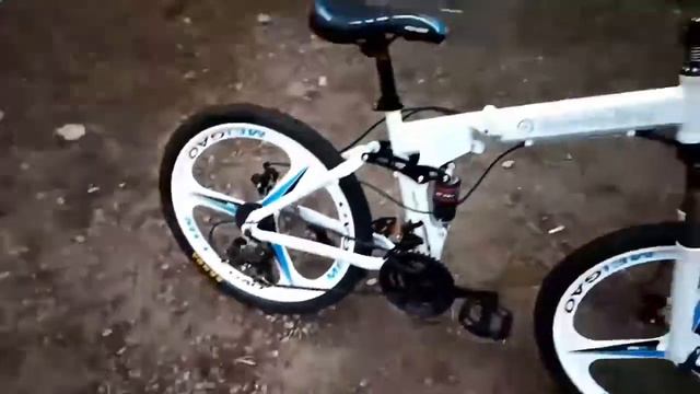Горный велосипед на 24 колесах 21 скорость литые диски складная рама обзор