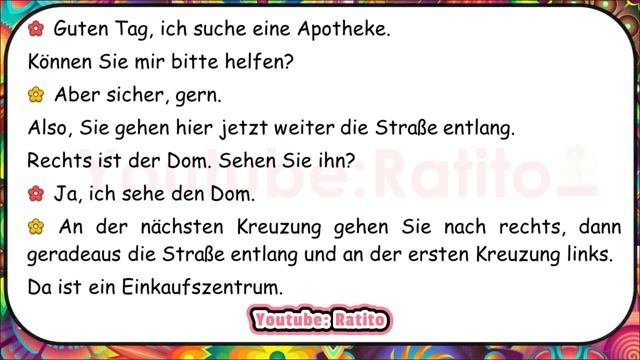 A2 Deutsch Hören Lernen 1.14