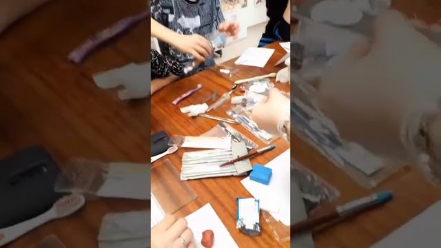 Как мы лепили снеговиков