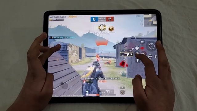 IPAD PRO 12.9 | 1 VS 3 TDM CHALLENGE | 6-FINGERS CLAW NO GYRO HANDCAM GAMEPLAY | PUBG MOBILE