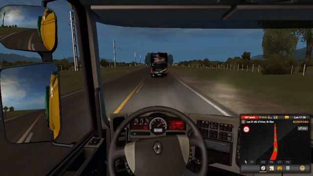 Renault premium 560 y Portacontenedores Randon | Mapa Ceibo V1.6 | ETS2 1.39