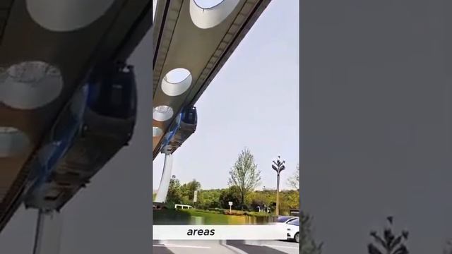 China's Revolutionary Sky Rail. Wow!