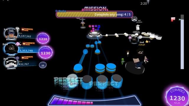 Robeats - Bad Apple Level 19