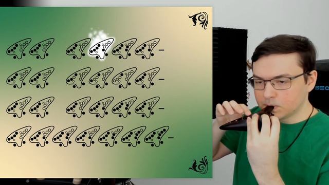 The Legend Of Zelda: Ocarina Of Time - Market Theme - Ocarina Tutorial / Tabs