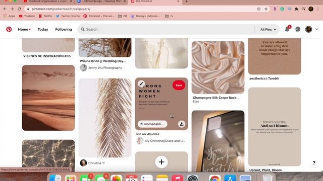 CUSTOMIZE YOUR MACBOOK WALLPAPER | AESTHETIC MOOD BOARD | VLOGMAS 2020 DAY 18 | JUST PORSH