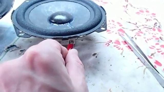 проверка динамиков после сборки