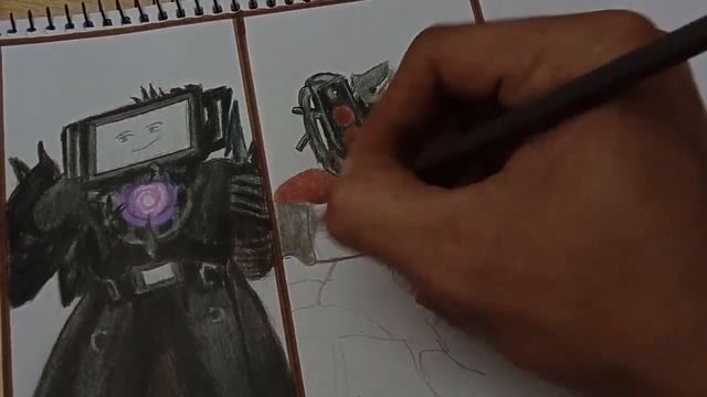 [Drawing] All The Titans in Skibidi toilet 70 part 1 :Titan Tvman, Titan Speakerman, Titan Camerama