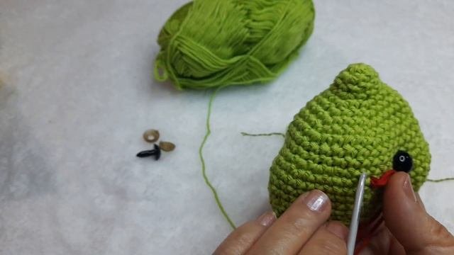 COMO TEJER A GRINCH EN AMIGURUMI PARA TU ARBOL DE NAVIDAD (PASO A PASO)