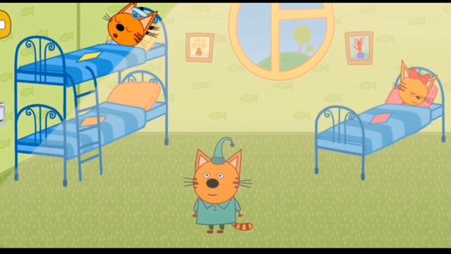 Мультфильм Игра для малышей Три Кота. Большая цель