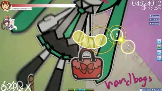 ИГРАЕМ В ОСУ!!! (Mitchie M - Ageage Again [Hard]) (osu Game)