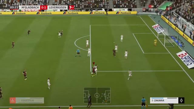 FIFA 19 Aranguiz goal Bayer Leverkusen vs Borussia Monchengladbach