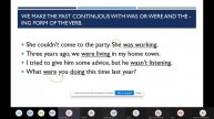 Basic 3. Unit 4. Past Simple vs Past Continuous.