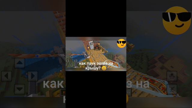 Паук на крыше - artemii oyo_ shorts-MINECRAFT