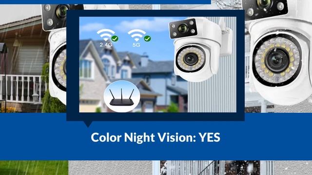 HD 8MP PTZ Wifi Camera 2024