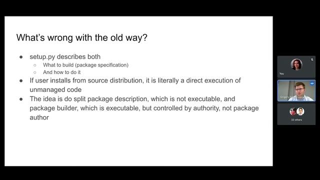 Packaging for Python Projects,  Grigory Serebryakov (CTO Xperience AI)