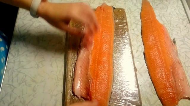 Как разделать лососьРецепт малосольного лосося