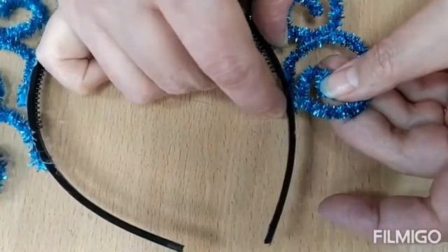 мастер класс Корона из синельной проволоки