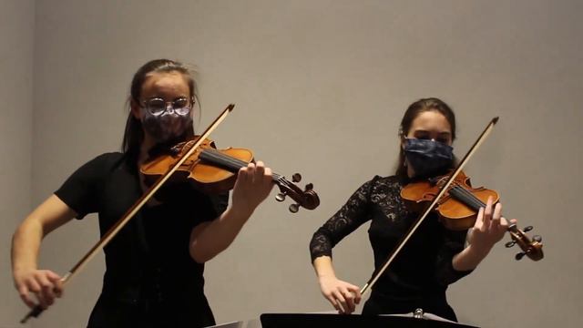 5 pieces for 2 violins (and piano) - II. Gavotte - Dmitri Shostakovich