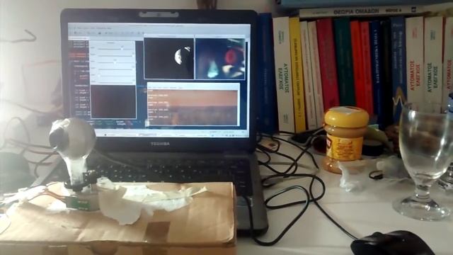 Visual Servoing with OpenCV, arduino and a stepper motor