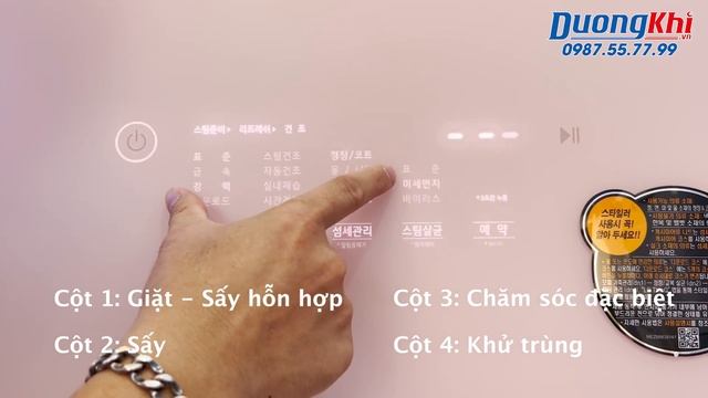 Hướng dẫn sử dụng máy giặt hấp sấy LG Styler S5WBP, S5PBP 2022