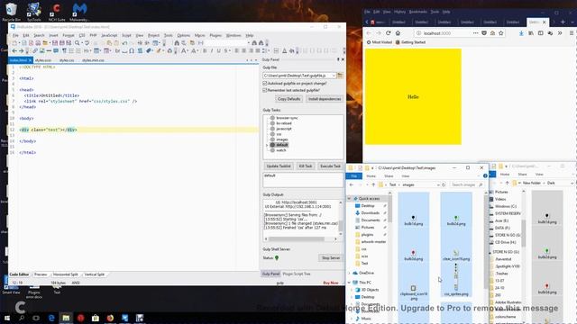 WeBuilder Gulp plugin