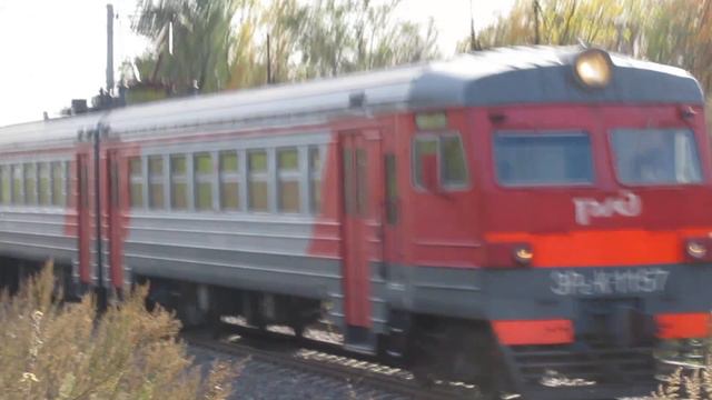 ЭР2к-1157 на перегоне Тула-1 - Хомяково МСК ж.д.