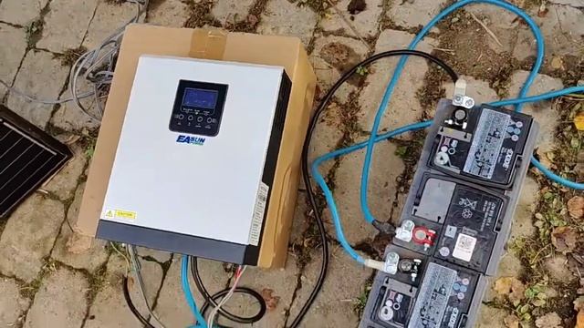 EAsun solar hybrid inverter 3000VA, 2300W, PV 1200W, bat 24V