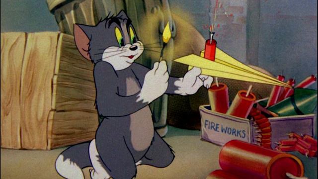 Том и Джерри – 11 серия – Воинственный мышонок / Tom and Jerryse (1943 год)