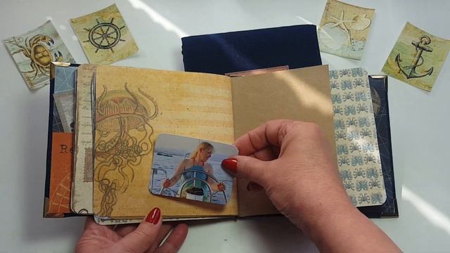 #обзор ?2х мужских TravelBook-миниальбомов. #scrapbooking #скрапбукинг #travel #тревелбук #тревел
