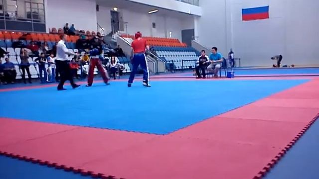 Кикбоксинг 2 раунд Илья Сысцов