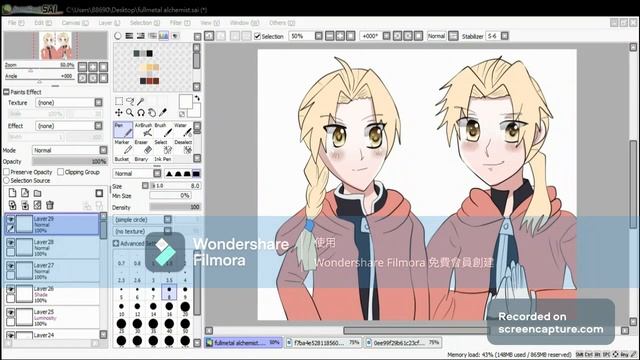 Fullmetal Alchemist Speed Paint