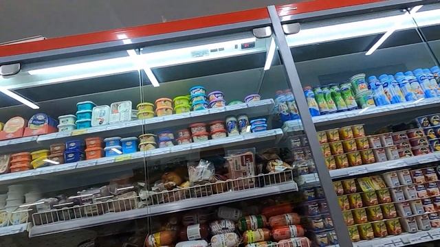 Костанай,  поход в продуктовый магазин