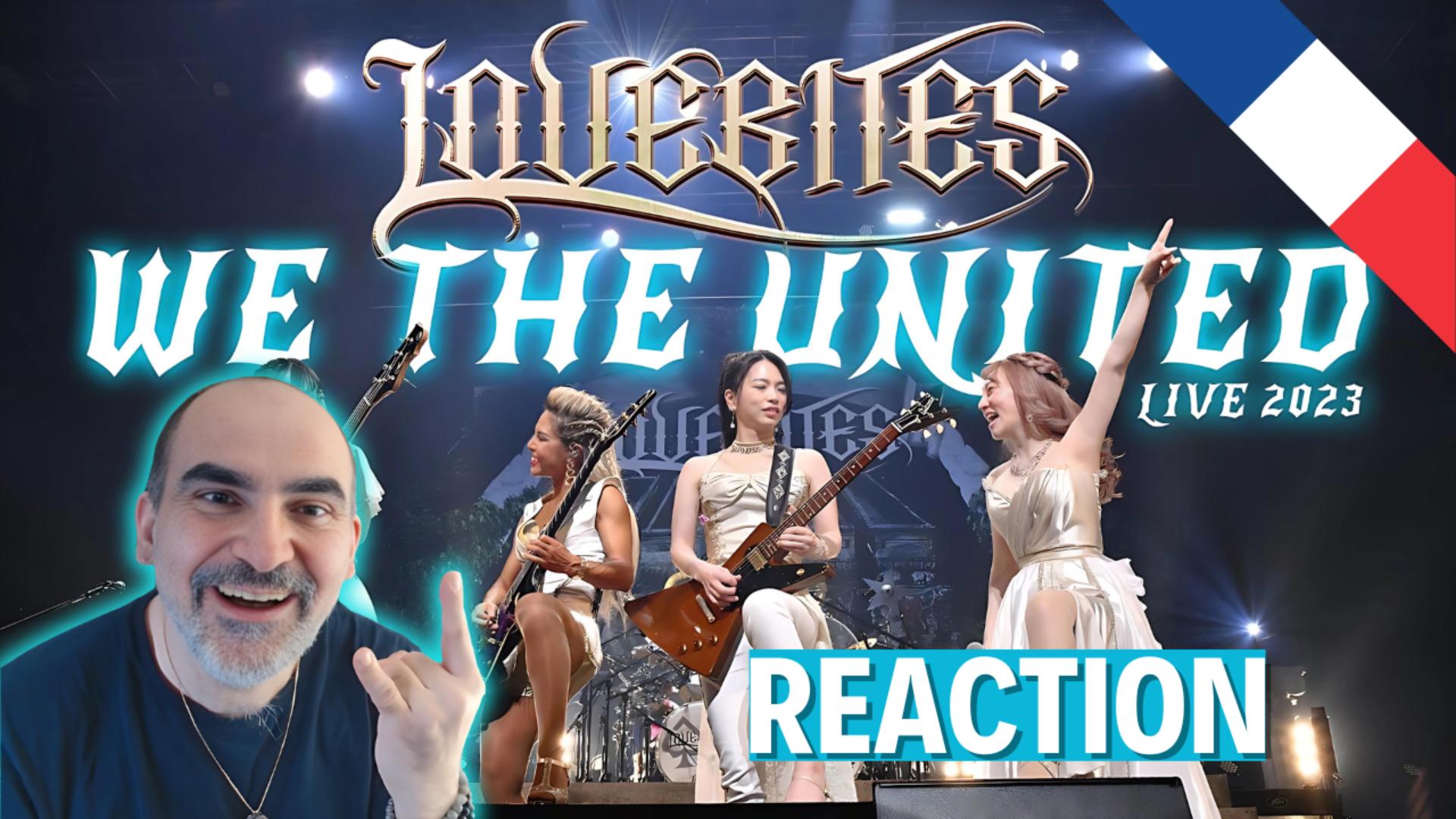 LOVEBITES / We The United [ "Knockin' At Heaven's Gate - Part II"] ║ Réaction Française !