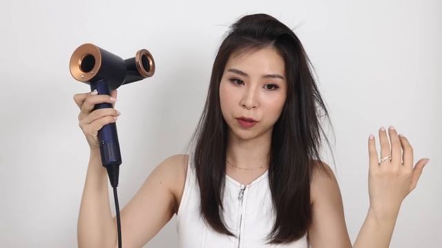 Trying the New Dyson Hair Tool *wow*