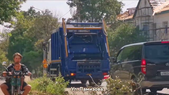 МАРИУПОЛЬ вот это да! Дома возле ЗАВОДА из Серых в Белые👍✨🏰  25.07.24#россия#мариуполь