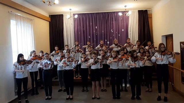 Зразковий ансамбль скрипалів "Прелюдія" ,"Коломийка" муз.О.Науменко обр.Л.Ступицької