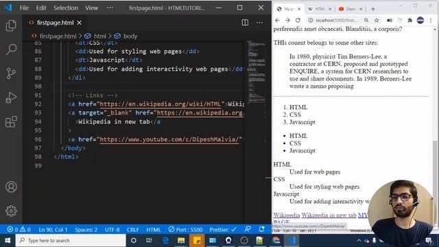 HTML5 Crash Course for Absolute Beginners [Tutorial]