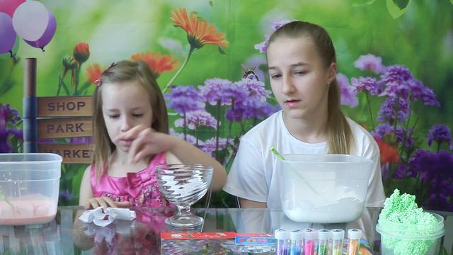 СЛАЙМ Челлендж Из Случайных Ингредиентов Как сделать слайм Slime Challenge