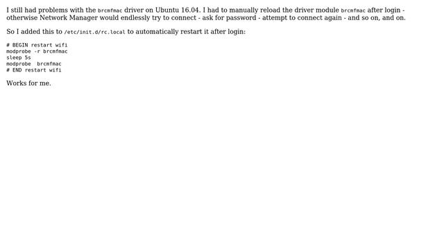 Ubuntu: Do I need to install a wireless patch for ASUS X205TA after upgrading the kernel?