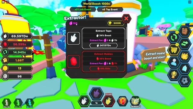 ОБНОВЛЕНИЕ STEAMPUNK В TAPPING LEGENDS X В РОБЛОКС! ROBLOX