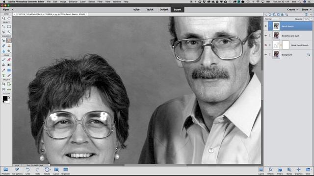 Turn Your Photos Into Pencil Sketches with Photoshop Elements 2018