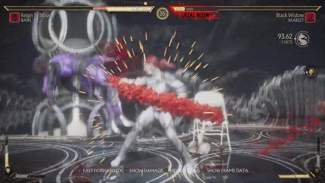 Mortal Kombat 11 Rain Vs Skarlet