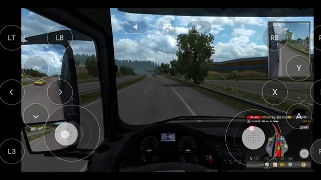 Euro Truck Simulator for smartphone Samsung Galaxy A51 play to GFN.ru